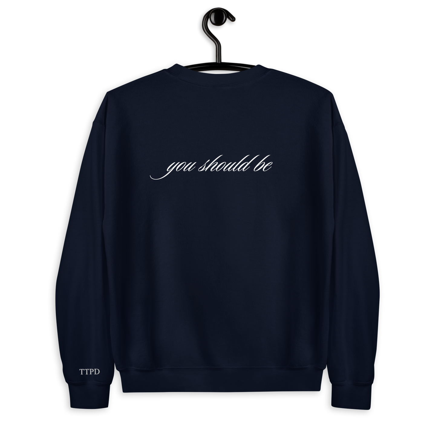 Little Old Me - Embroidered Crew Neck