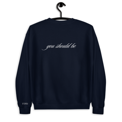 Little Old Me - Embroidered Crew Neck