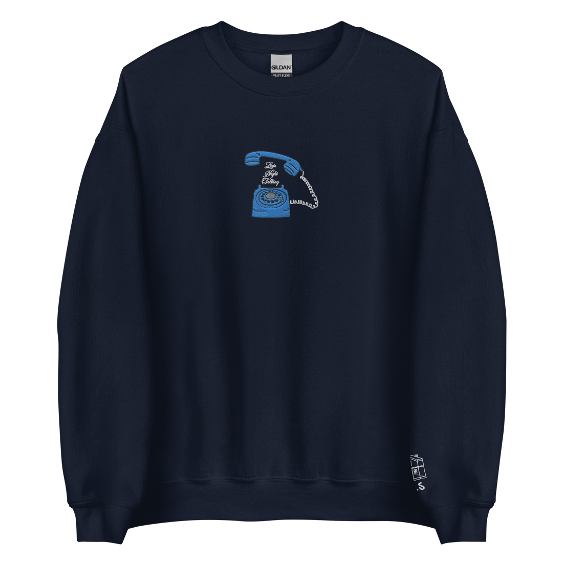 Late Night Talking - Embroidered Crew Neck