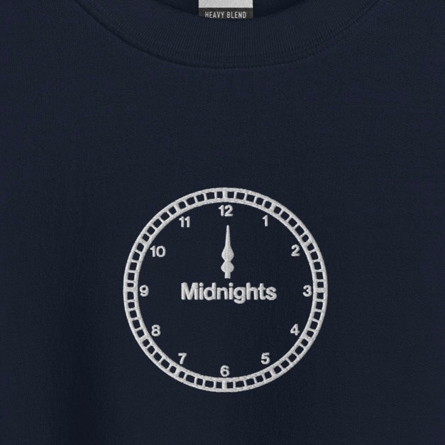 Midnights Era - Embroidered Crew Neck