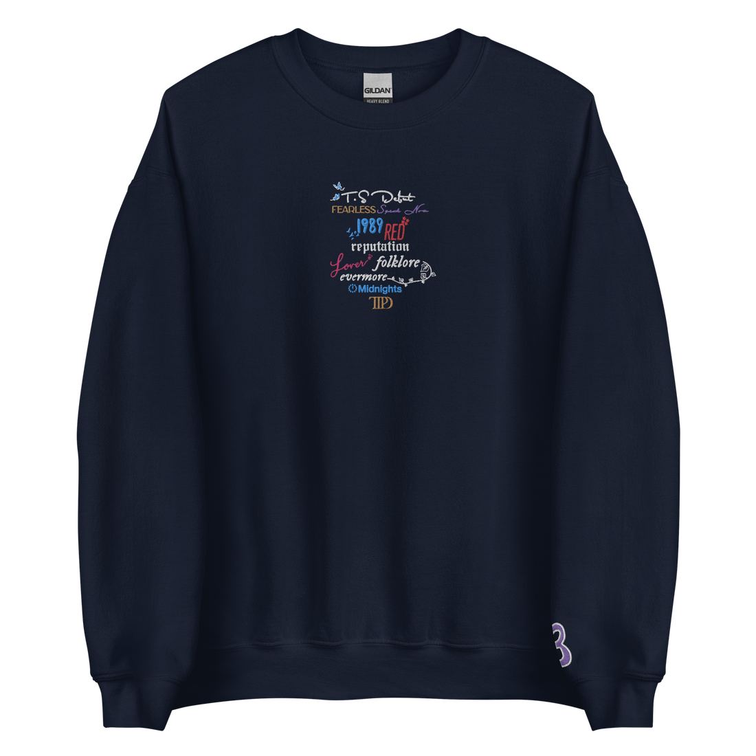 T.S Eras - Embroidered Crew Neck