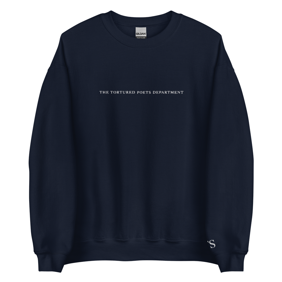 The Tortured Poets Department - Embroidered Crew Neck