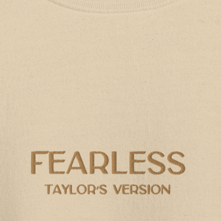 Fearless TV Era - Embroidered Crew Neck