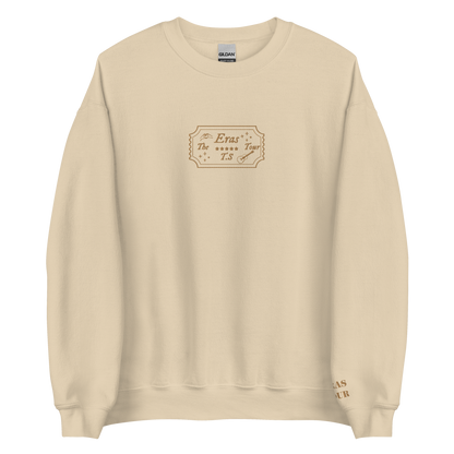 Eras Tour Ticket - Embroidered Crew Neck