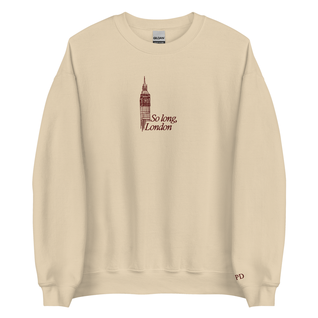So Long, London - Embroidered Crew Neck