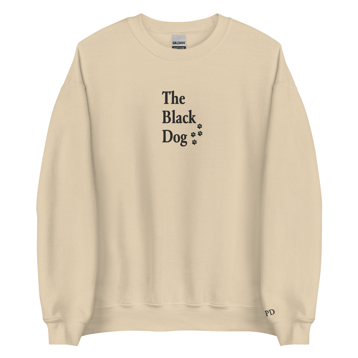 The Black Dog - Embroidered Crew Neck