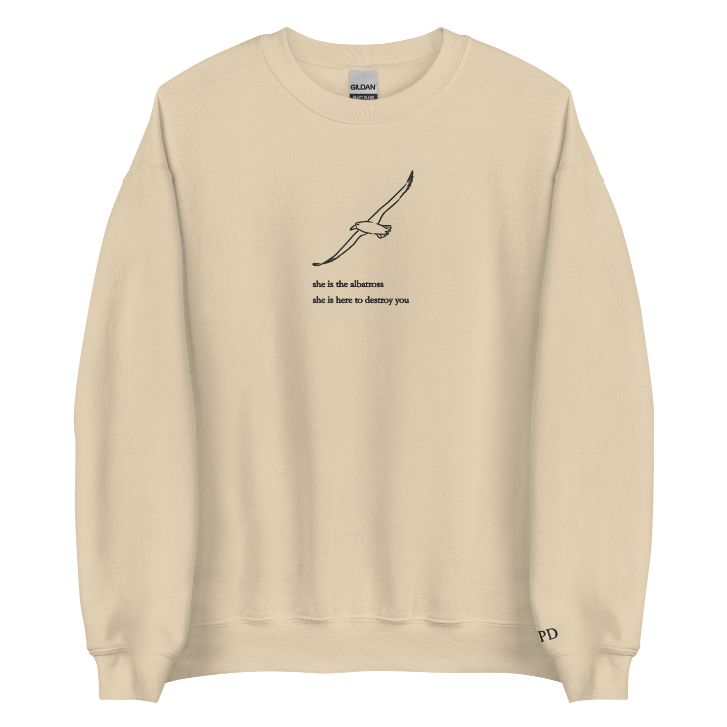 The Albatross - Embroidered Crew Neck