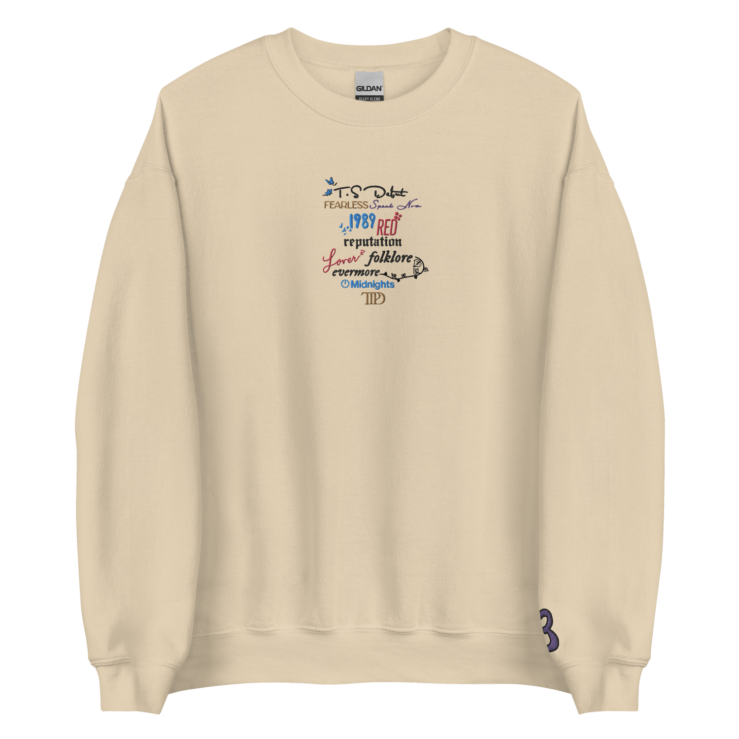 T.S Eras - Embroidered Crew Neck