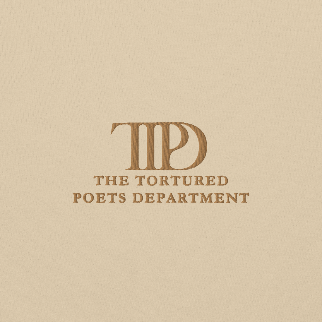 TTPD Logo - Embroidered Crew Neck