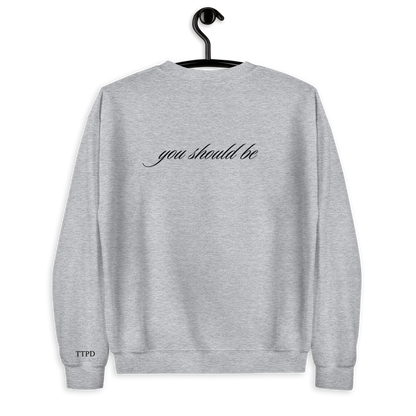 Little Old Me - Embroidered Crew Neck