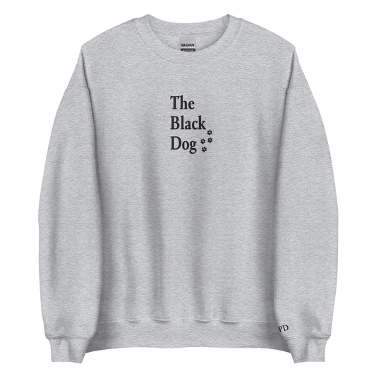 The Black Dog - Embroidered Crew Neck