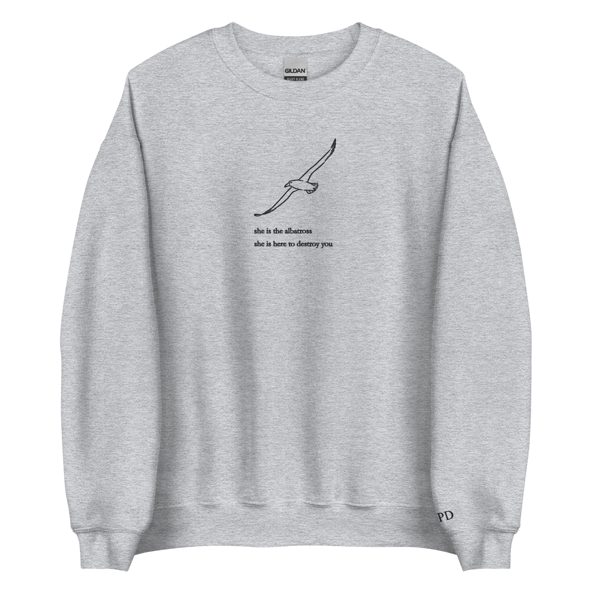 The Albatross - Embroidered Crew Neck