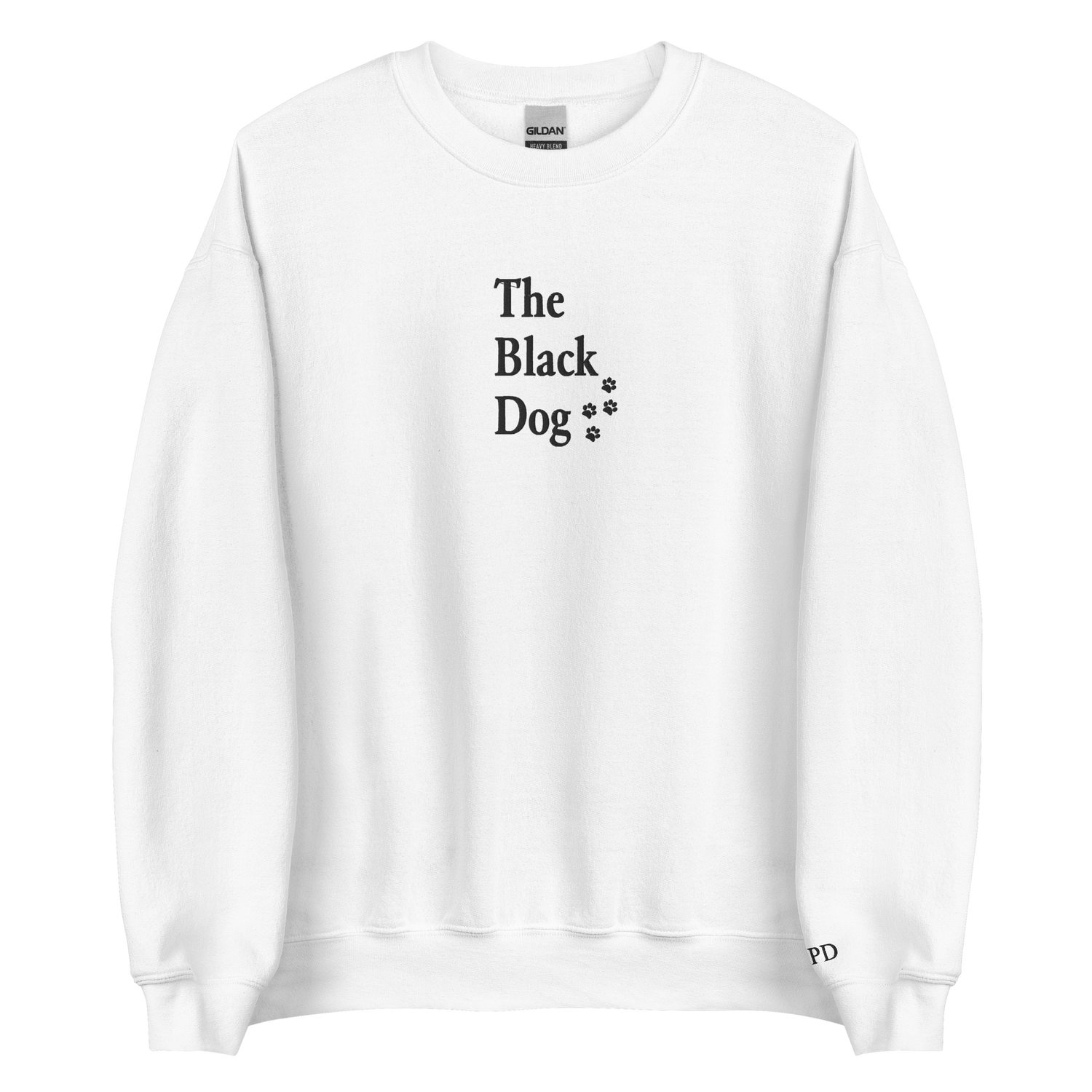 The Black Dog - Embroidered Crew Neck