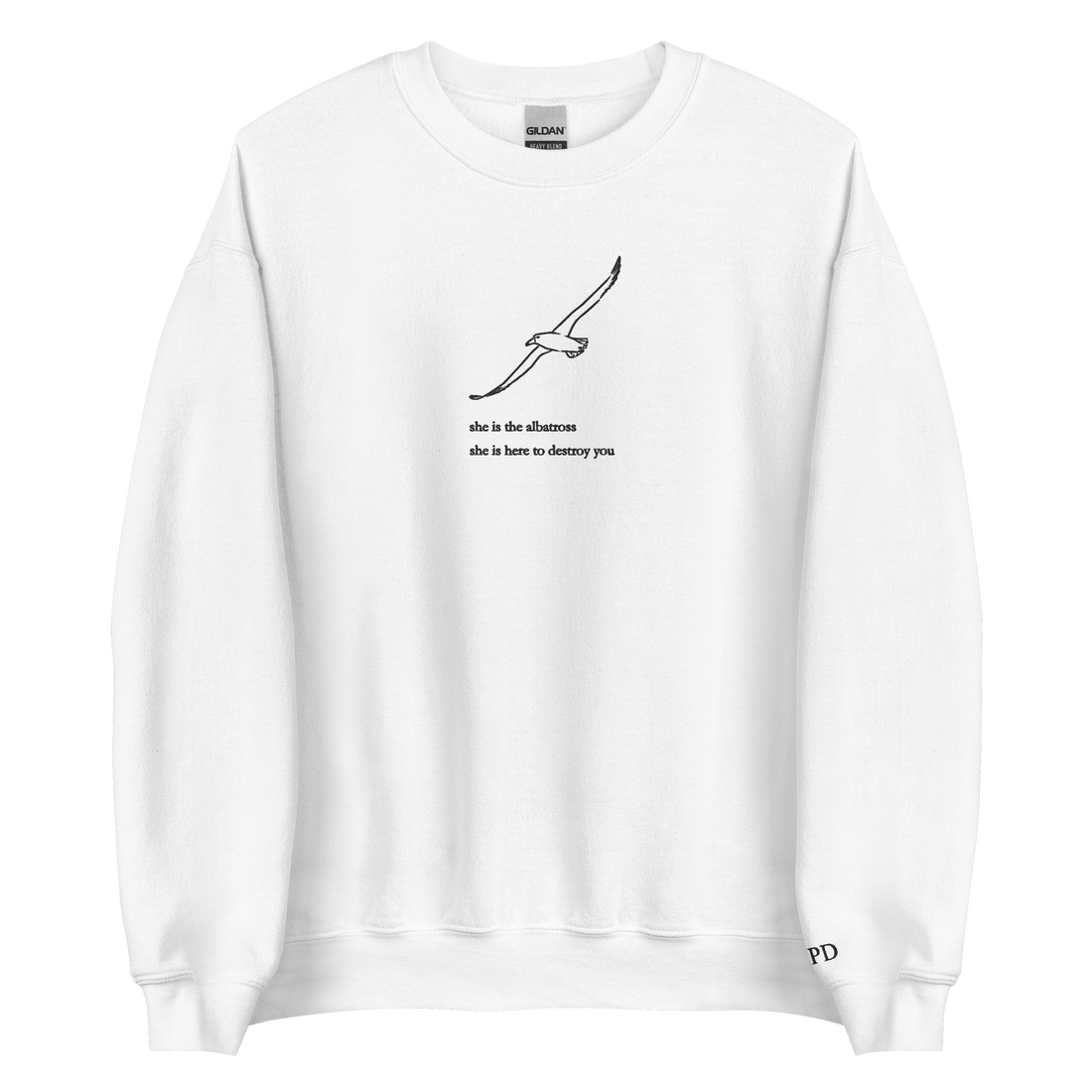 The Albatross - Embroidered Crew Neck