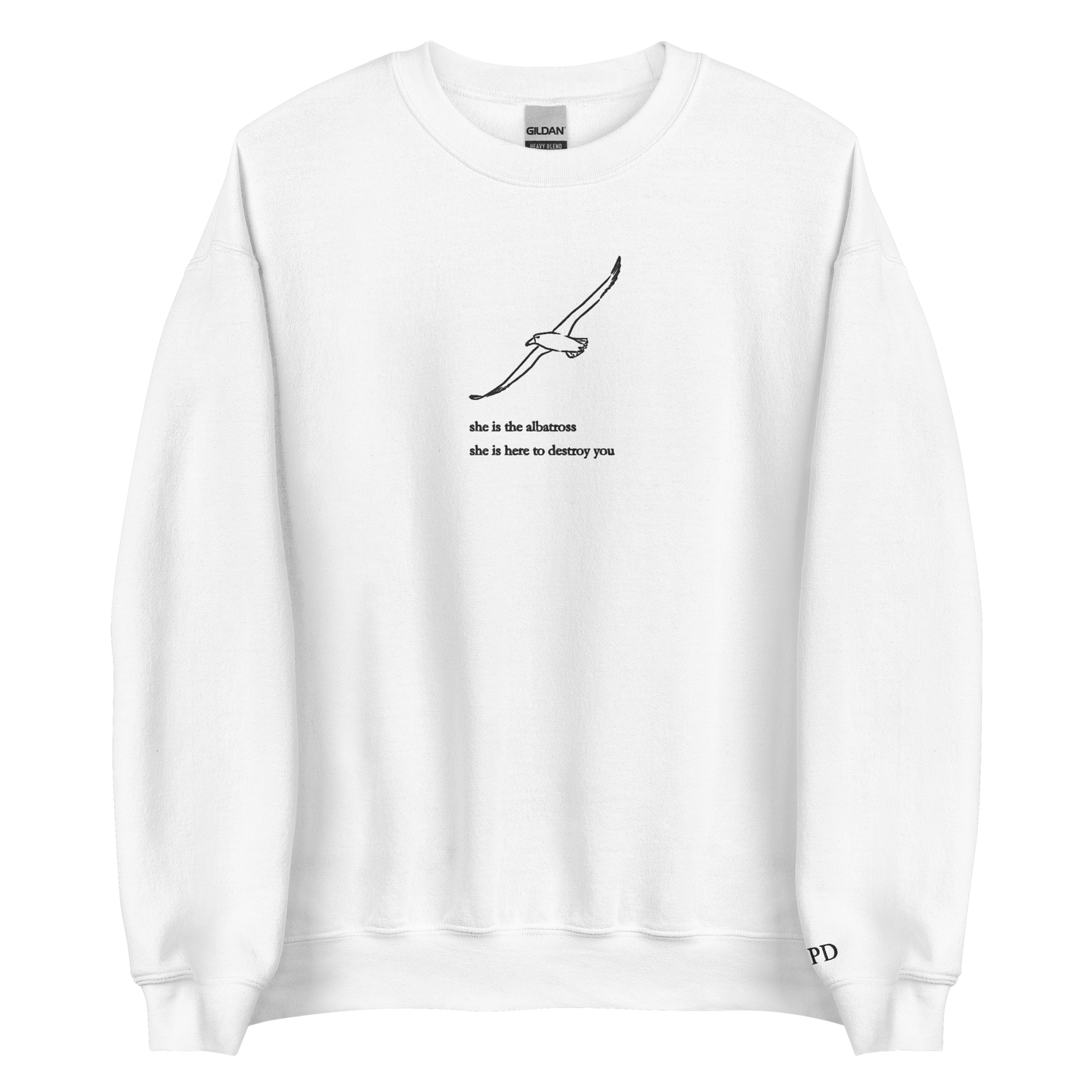 The Albatross - Embroidered Crew Neck