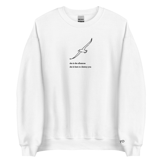 The Albatross - Embroidered Crew Neck