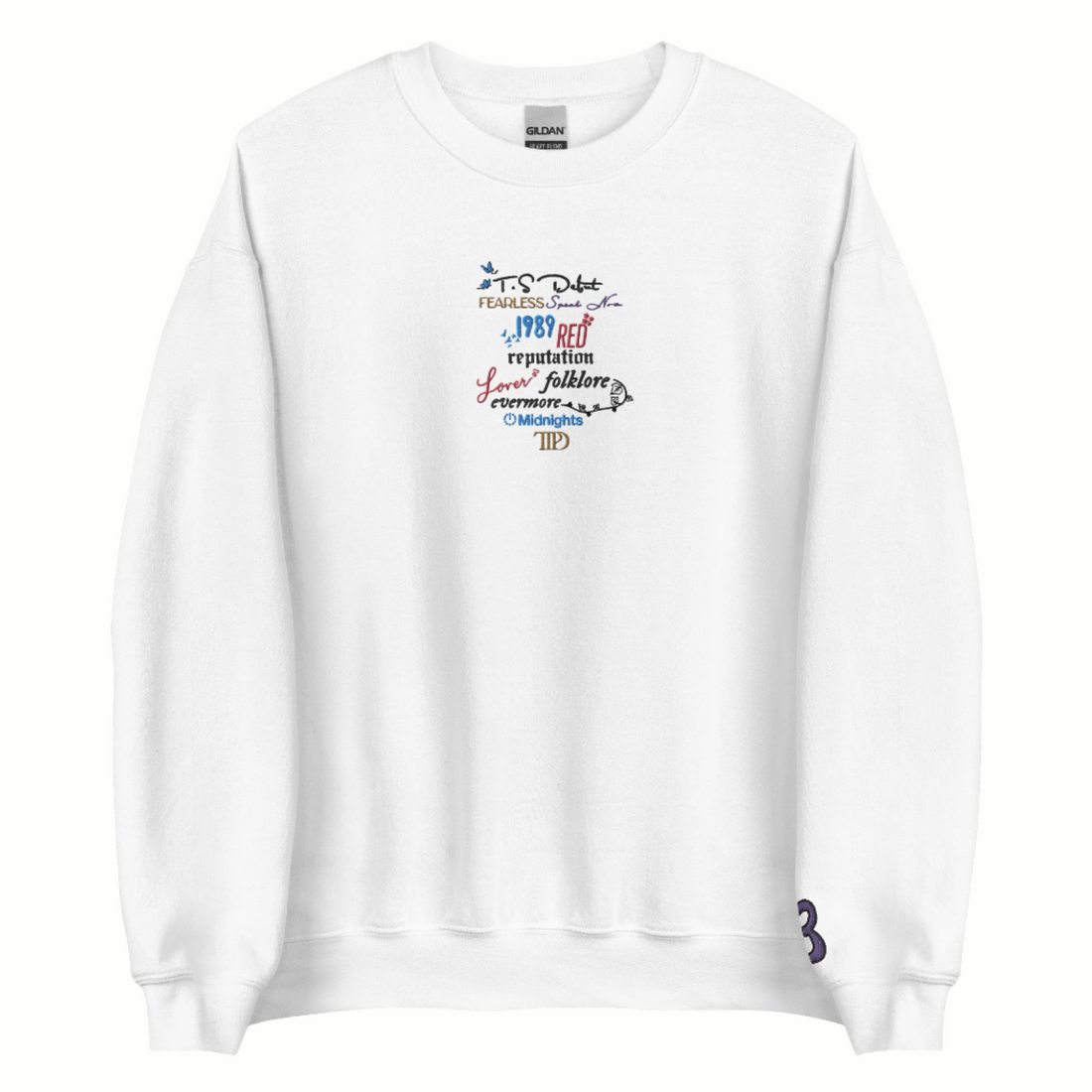 T.S Eras - Embroidered Crew Neck