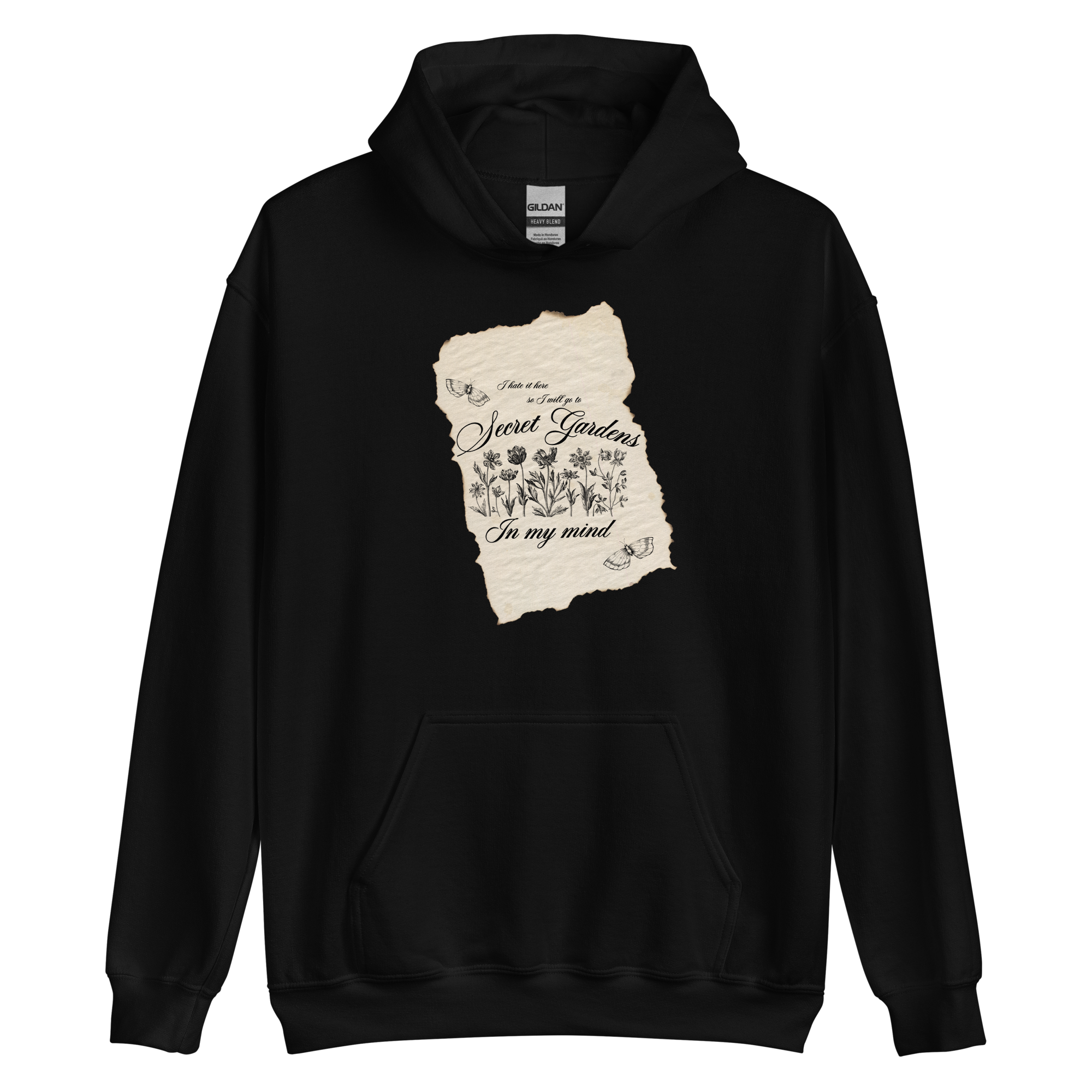 Secret Gardens - Printed Hoodie