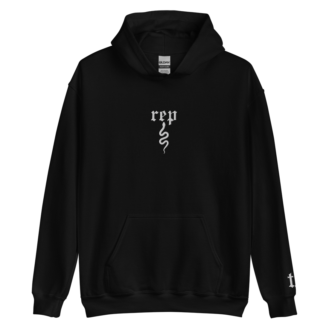 rep - Embroidered Hoodie