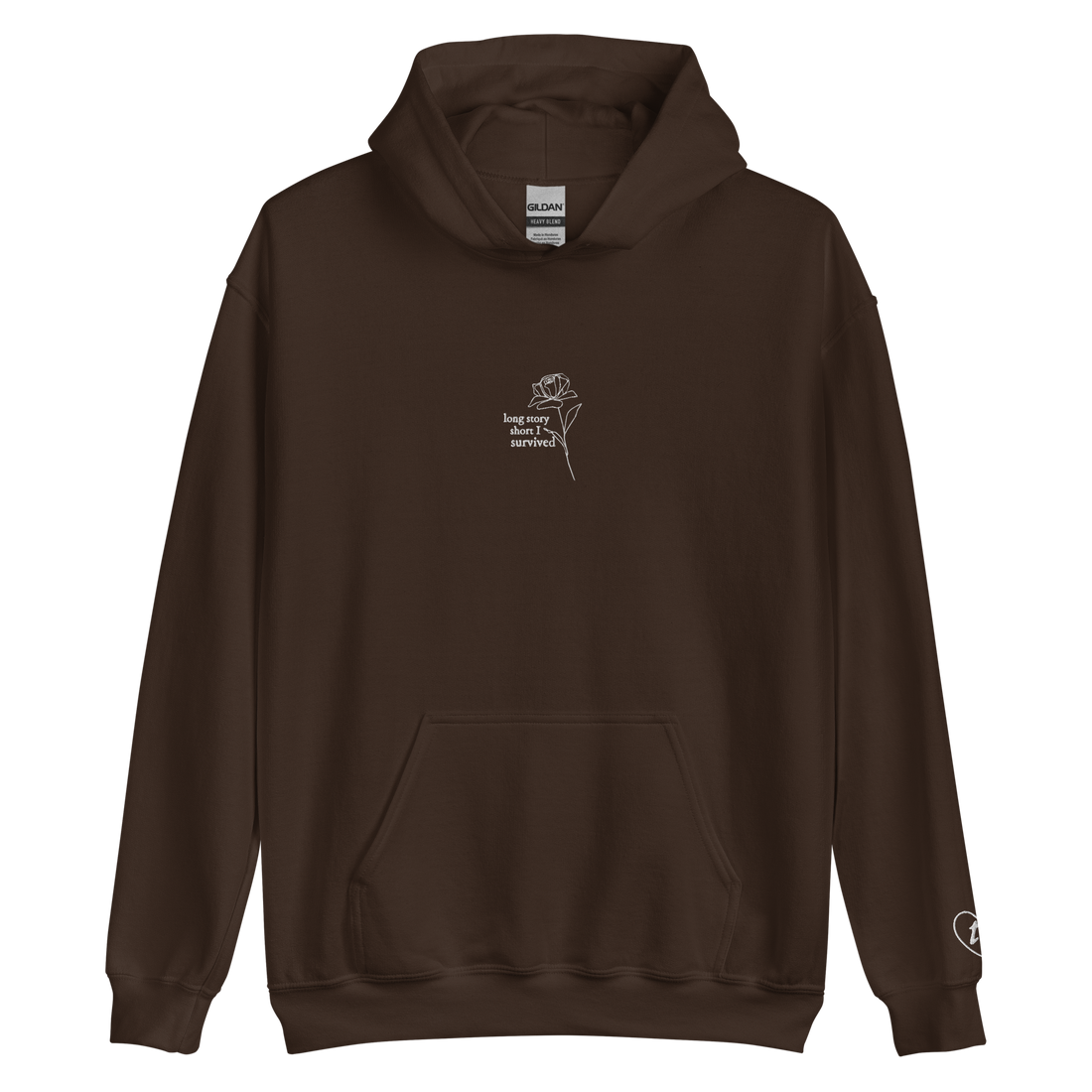 long story short - Embroidered Hoodie