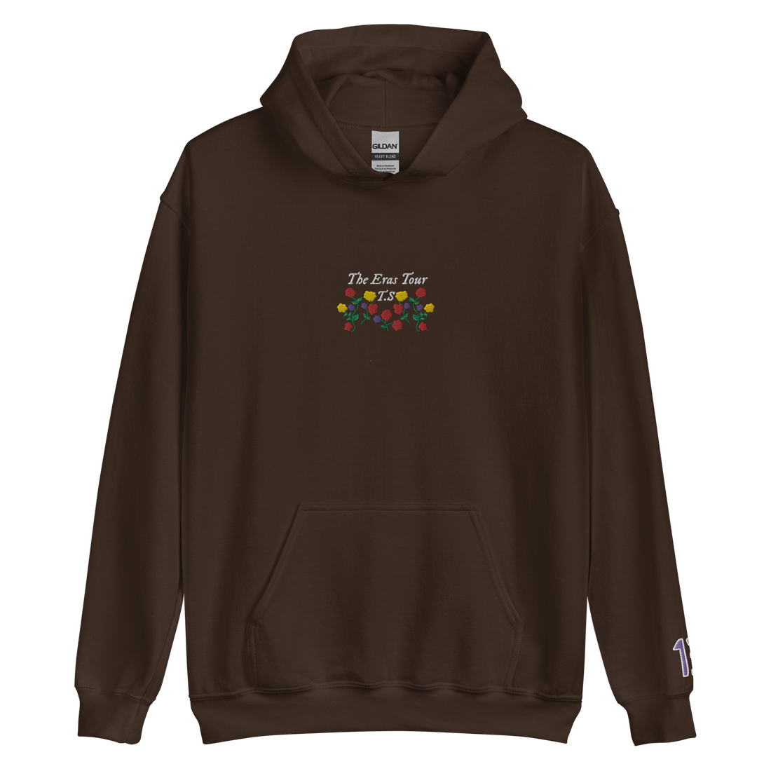 Surprise Songs Flowers - Embroidered Hoodie
