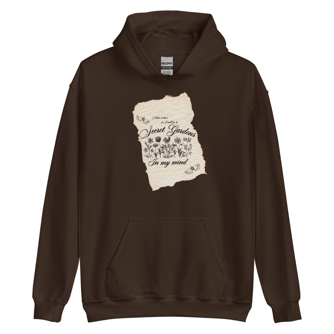 Secret Gardens - Printed Hoodie