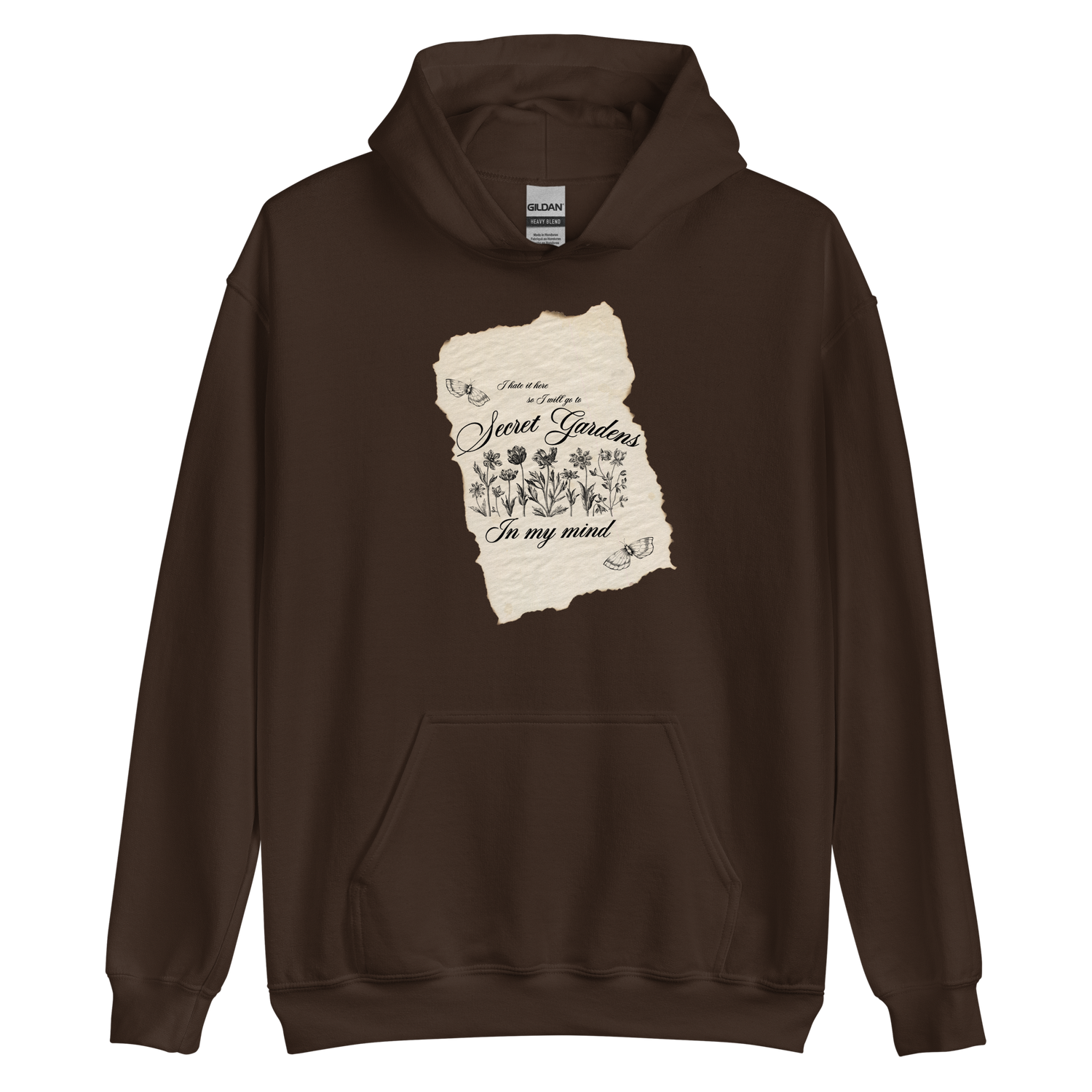 Secret Gardens - Printed Hoodie