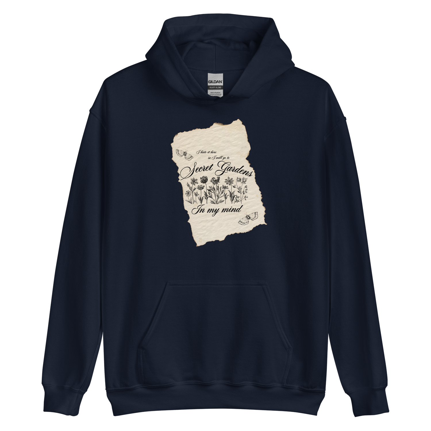 Secret Gardens - Printed Hoodie