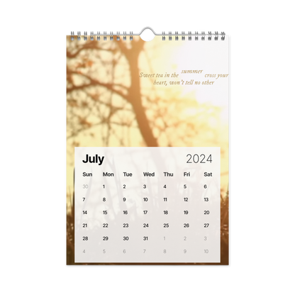 2024 Wall Calendar (Taylor’s Version)