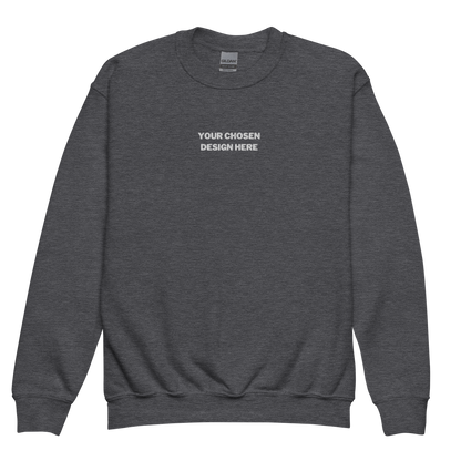 Embroidered Kids Crew Neck (Read Description)