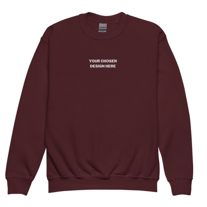 Embroidered Kids Crew Neck (Read Description)