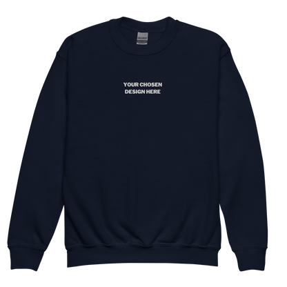 Embroidered Kids Crew Neck (Read Description)