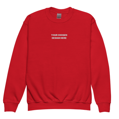 Embroidered Kids Crew Neck (Read Description)