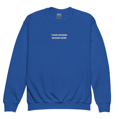 Embroidered Kids Crew Neck (Read Description)